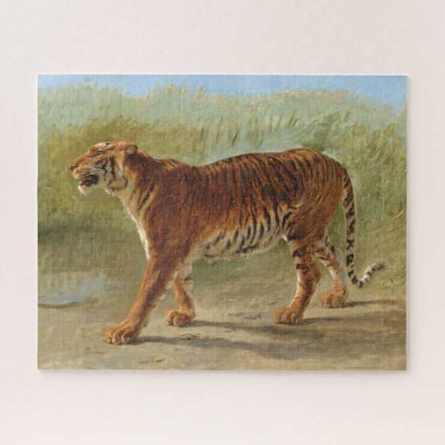 Puzzle Marche royale du tigre (par Rosa Bonheur) (Horizontal)