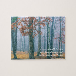Puzzle Marcher dans les Bois - 8x10 - 110 pcs.