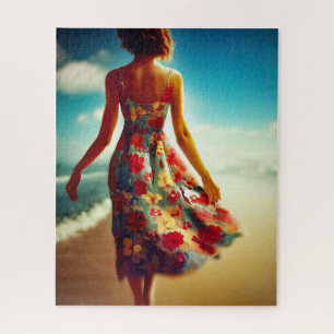 Puzzle Marcher sur la plage