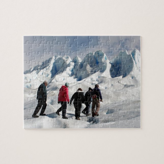 Puzzle Marcher sur le glacier Perito Moreno, Argentine (Horizontal)
