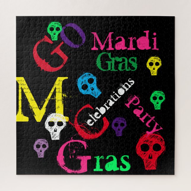 PUZZLE MARDI GRAS (Vertical)