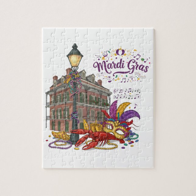 Puzzle Mardi Gras (Vertical)