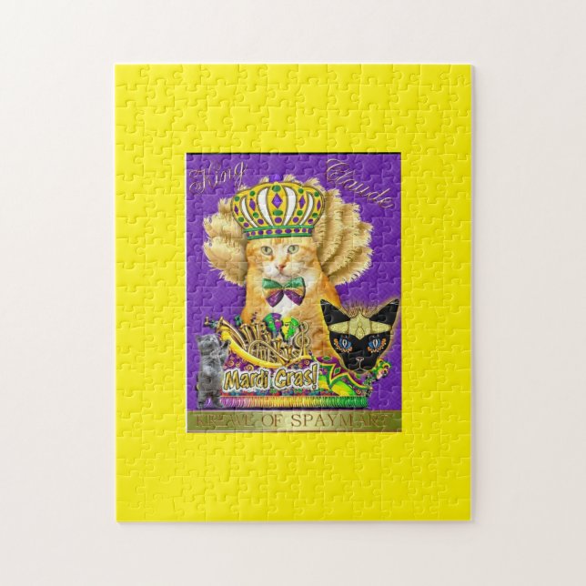Puzzle Mardi Gras Claude (Vertical)