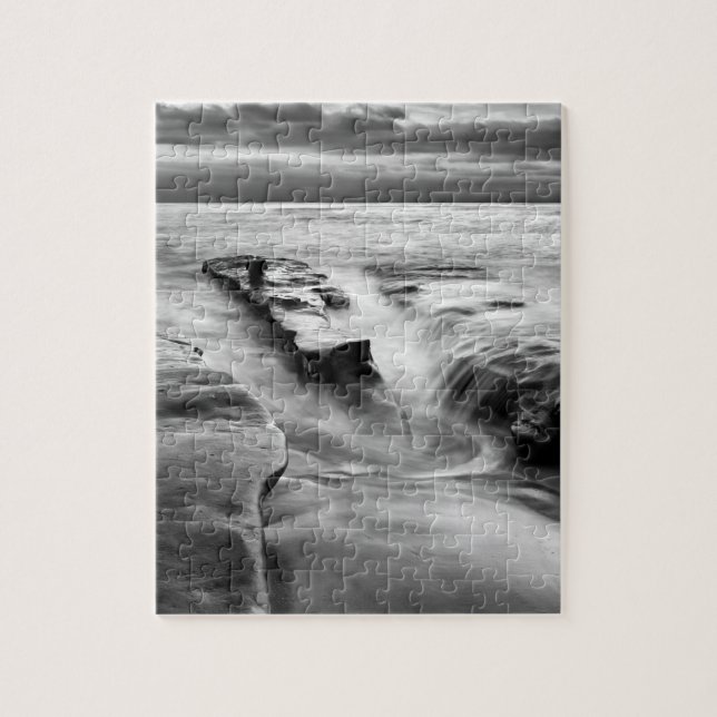Puzzle Marée montante sur la plage (Vertical)
