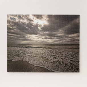 Puzzle Marées routières sur la plage - 16x20 - 520 pcs