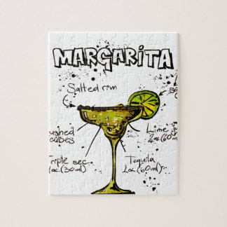Puzzle Margarita de recette de cocktail