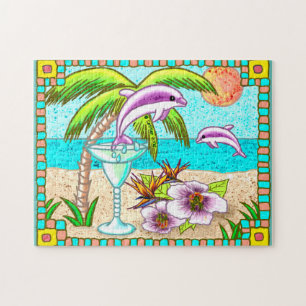 Puzzle Margarita Dolphin Splash