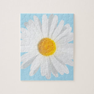 Puzzle marguerite blanche