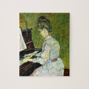Puzzle Marguerite Gachet au piano par Vincent van Gogh