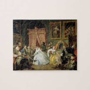 Puzzle Mariage à la mode : IV, La Toilette, c.1743 (huil