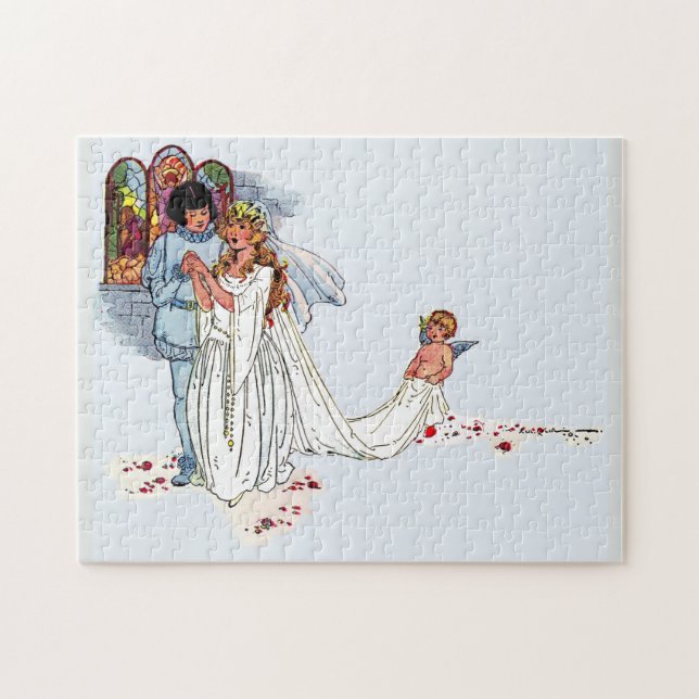 Puzzle mariage de conte de fées (Horizontal)