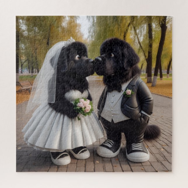 Puzzle Mariage de nouveaux amis (Vertical)