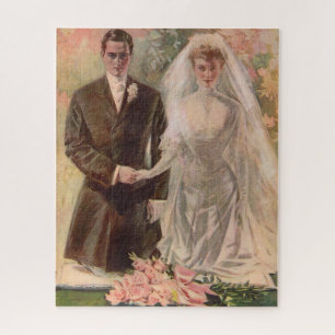 Puzzle mariage édouardien 1906