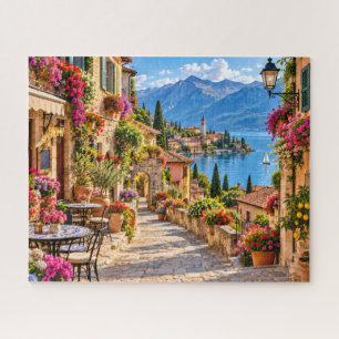 Puzzle Mariage romantique au bord du lac