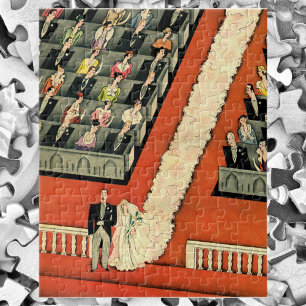 Puzzle Mariage vintage, Mariée Art Déco et mariée nouvell