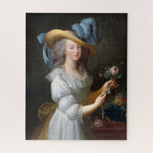 Puzzle Marie Antoinette avec un rose