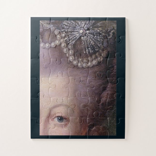 Puzzle Marie Antoinette, oeil, (Vertical)