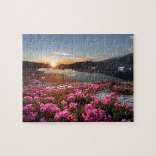 Puzzle Marie Lakes Sunrise - sentier John Muir - Ansel Ad