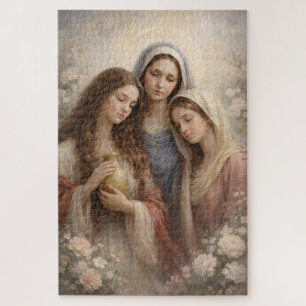 Puzzle Marie Mère, Marie-Madeleine, Marie de Béthanie Foi