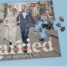 Mariés | Photo de mariage personnalisée pour jeune
