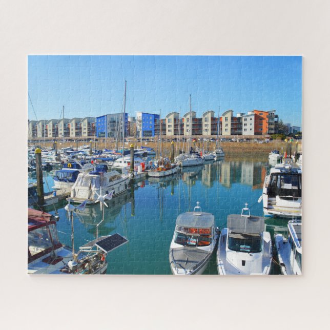 Puzzle Marina de St Helier, Jersey (Horizontal)