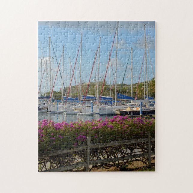 Puzzle Marina de Virgin Gorda (Vertical)