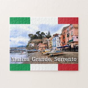 Puzzle Marina Grande, Sorrento, Colorful Italy Beach