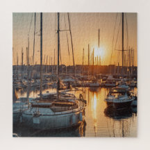 Marina Sunset Serenity