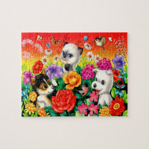 Puzzle Marionnettes Et Chatons