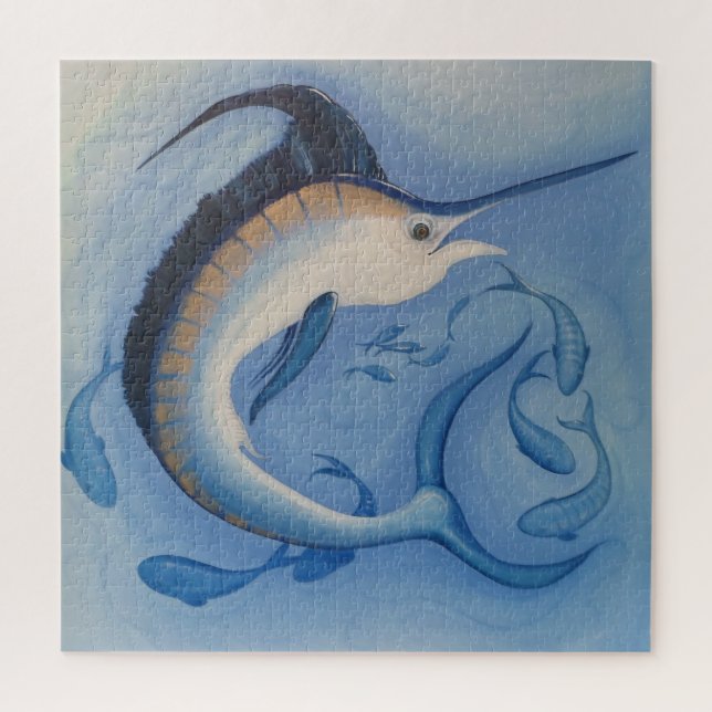Puzzle Marlin bleu (Vertical)