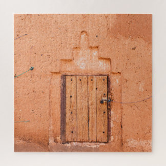Puzzle Marocain Traditionnel Texture De Fenêtre En Bois