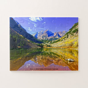 Puzzle Maroon Bells Montagnes Serpent Colorado