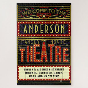 Puzzle Marquee Home Cinema  Nom 20 x 30