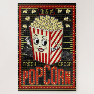 Puzzle Marquee Home Cinema Popcorn