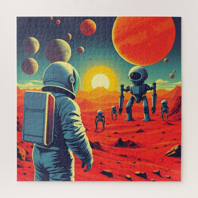PUZZLE MARS CONQUEST 9 (Vertical)