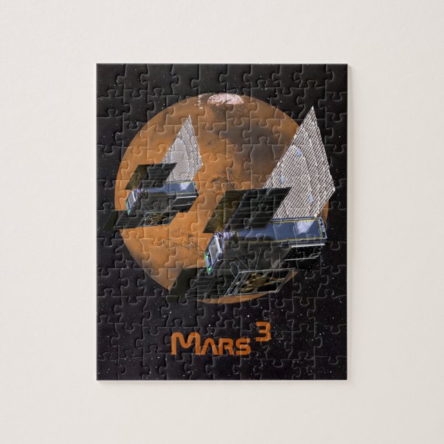 Puzzle Mars Cubed by MarCO CubeSats (Vertical)