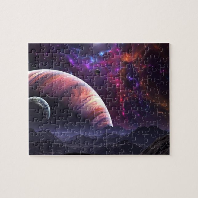 Puzzle Mars, la grande planète rouge (Horizontal)