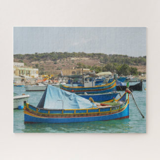 Puzzle Marsaxlokk - Le village de pêcheurs de Malte