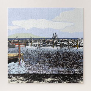 Puzzle Marseillan Sud de la France 20 x 20