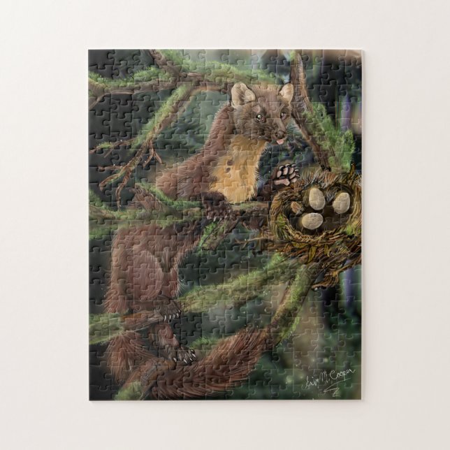 Puzzle Marten européen (Vertical)