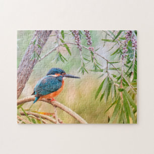 Puzzle Martin-pêcheur Naturel Oiseau Faune Animaux Arbres