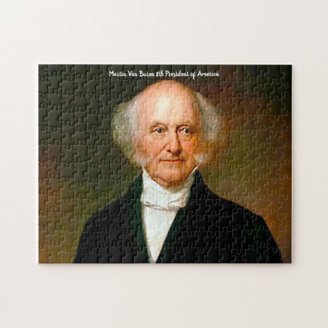 Puzzle Martin Van Buren 8e Président de l'Amérique. (Horizontal)