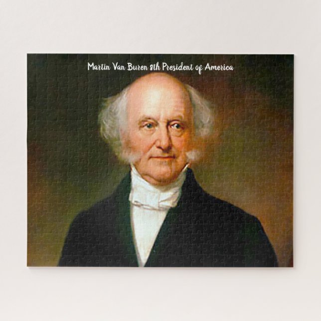 Puzzle Martin Van Buren 8e président des États-Unis. (Horizontal)