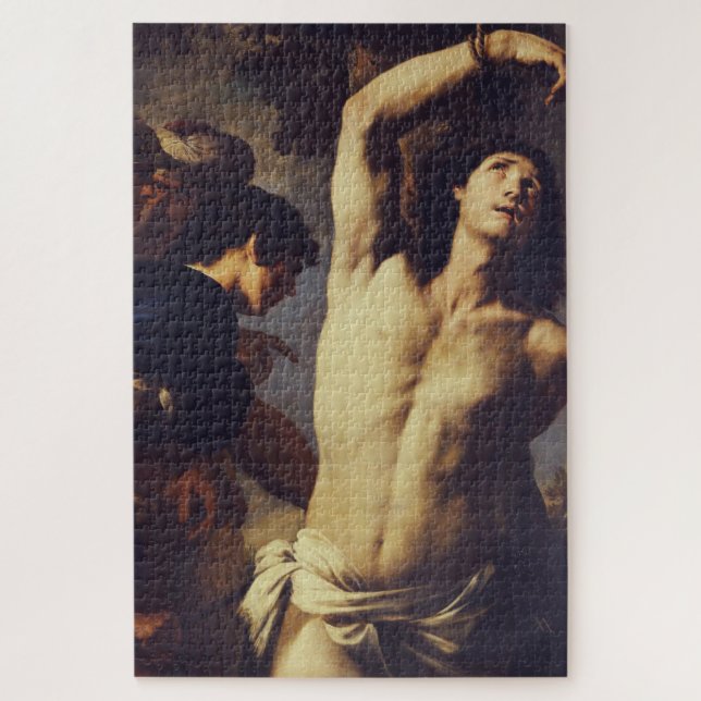 Puzzle Martyre de Saint-Sébastien par Andrea Vaccaro (Vertical)