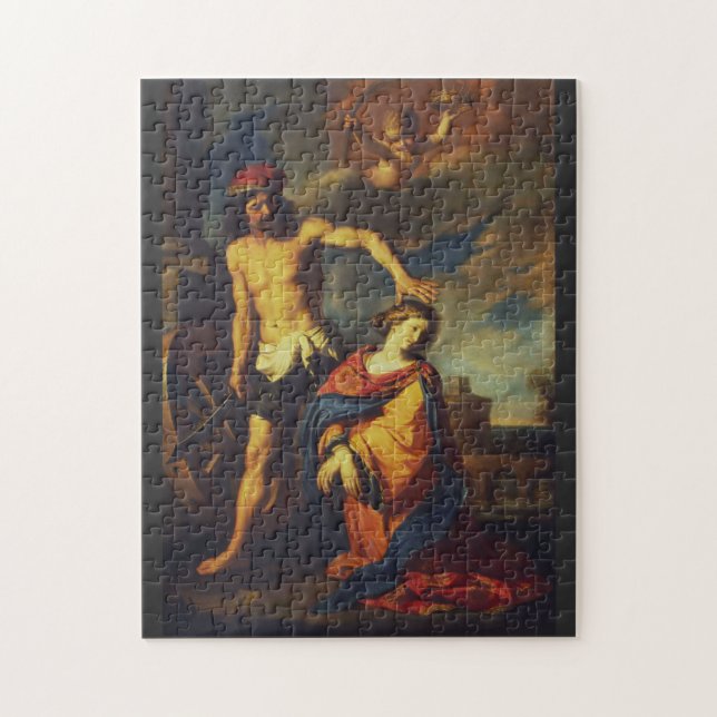 Puzzle Martyre de Sainte Catherine Collection de beaux-ar (Vertical)