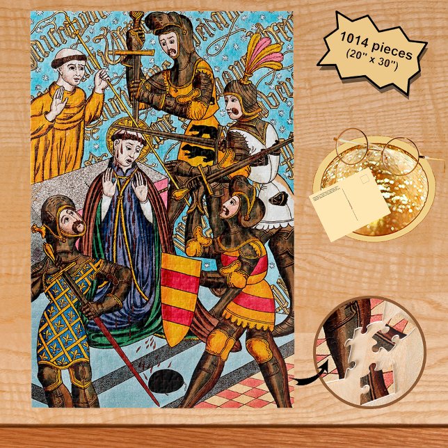 Puzzle Martyre de Thomas Becket (M 031) (Créateur téléchargé)