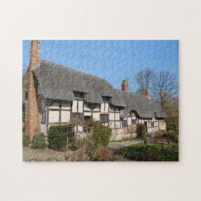Puzzle Mary Arden Cottage Stratford Sur Avon. (Horizontal)
