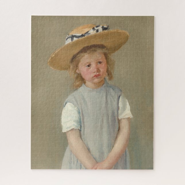 Puzzle Mary Cassatt - Child in a Straw Hat (Vertical)