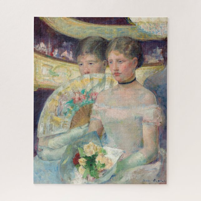 Puzzle Mary Cassatt - La Loge (Vertical)