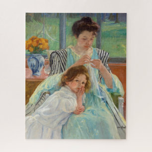 Puzzle Mary Cassatt - Young Mother Sewing